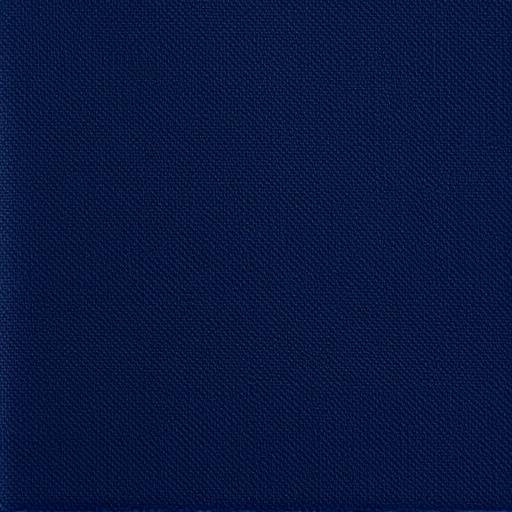 A finely patterned navy blue suit fabric swatch